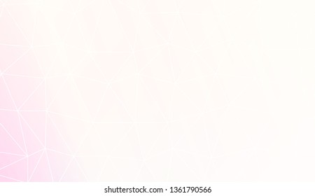 Modern pattern in triangles style. Decorative design For interior wallpaper, smart design, fashion print. Vector illustration. Blurred Background, Smooth Gradient Texture Color