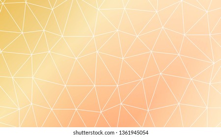 Modern pattern in triangles style. Decorative design For interior wallpaper, smart design, fashion print. Vector illustration. Blurred Background, Smooth Gradient Texture Color