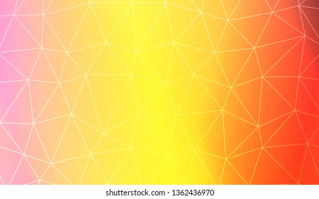 Modern pattern in triangles style. Decorative design For interior wallpaper, smart design, fashion print. Vector illustration. Blurred Background, Smooth Gradient Texture Color