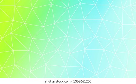 Modern pattern in triangles style. Decorative design For interior wallpaper, smart design, fashion print. Vector illustration. Blurred Background, Smooth Gradient Texture Color