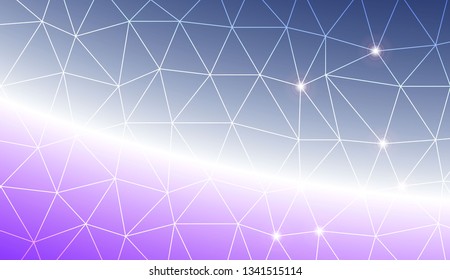 Modern pattern in triangles style. For wallpaper, presentation background, interior design, fashion print. Vector illustration. Creative gradient color