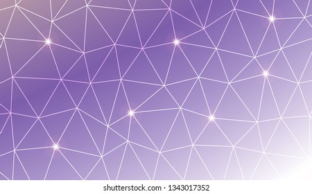 Modern pattern in triangles style. For wallpaper, presentation background, interior design, fashion print. Vector illustration. Creative gradient color