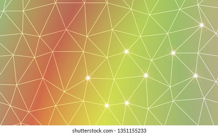 Modern pattern in triangles style. For your idea, presentation, smart design Vector illustration. Abstract Gradient Soft Colorful Background