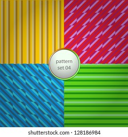 modern pattern types in vector set background