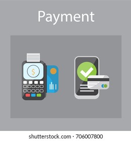 Modern payment methods, online shopping
