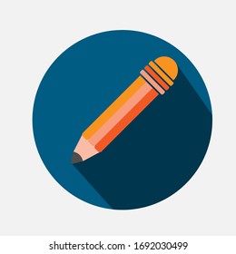 Moderner Bleistift zum Zeichnen von Vektorillustrationen 
