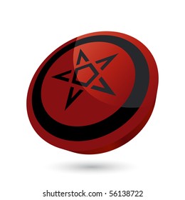 modern pentagram sign