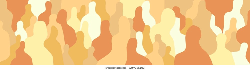 modern people abstract vector illustration , background design element