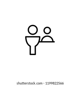Modern people icon