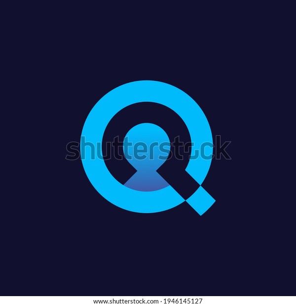 Modern People Question Mark Logo Editable Stock Vector (Royalty Free ...