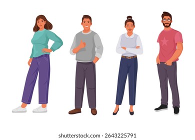 Modern People with Unique Styles