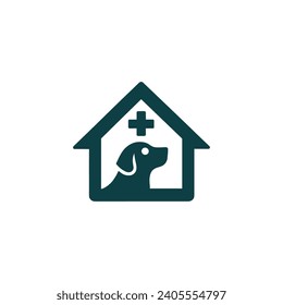 Modern Pet Logo - Love Dog Shelter