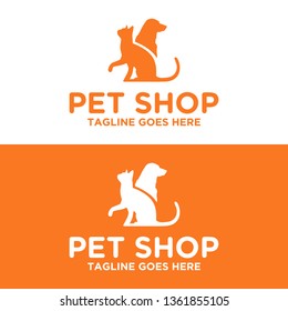 Modern and Pet Shop Logo Template
