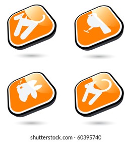 modern pet sign collection