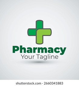 Modern Pharmacy Logo Design Symbolvorlage