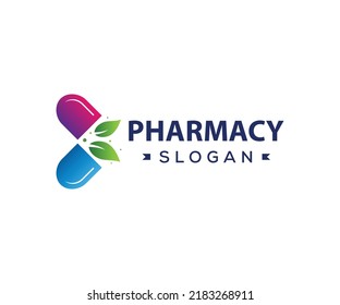 Modern Pharmacy Logo Vector Template Stock Vector (Royalty Free ...