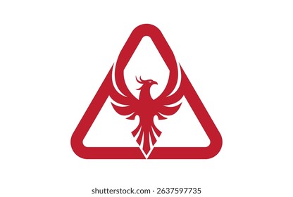 Modern Phoenix logo vector design template