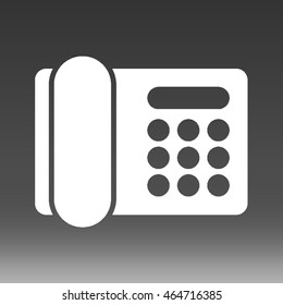 Modern Phone Vector Icon Illustration