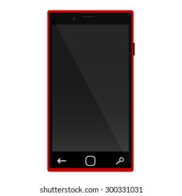 Modern phone vector illustration, Modern phone vector illustration