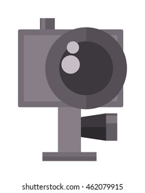 Modern photo camera and digital film