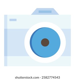 Modern photography icon representing high-quality visuals, influencer branding, and social media content.