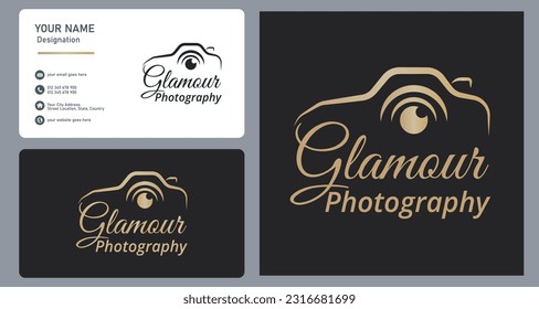 Modern Photography logo design templates