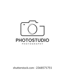 Modern photography logo vector design. camera icon design