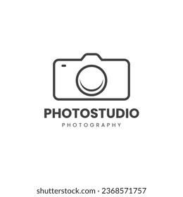 Modern photography logo vector design. camera icon design