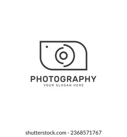 Modern photography logo vector design. camera icon design