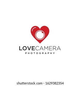 Modern Photography Love vector Love logo Decorative design elements illustration