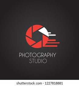 modern photography studio logo