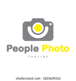 Photographie moderne création de logos vectoriels