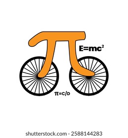 Modern pi element design illustration