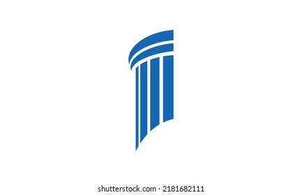 modern Pillar Logo icon design