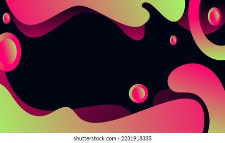 fondo rosado moderno .ilustración vectorial líquida
