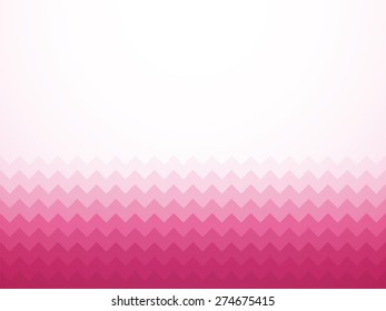 Modern pink background with pointy peaks