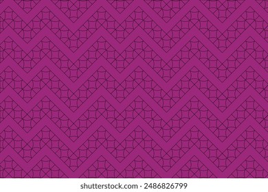 Modern Pink and Black Zigzag Art Pattern: Stylish and Bold Design for Contemporary Decor and Fashion. Perfect for companies to enhance online branding, marketing materials, and website aesthetics