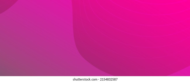 Moderne rosafarbene Farbverlauf-Hintergründe mit Wellenlinien. Kopfbanner. Helle, geometrische abstrakte Präsentationshintergründe. Vektorgrafik