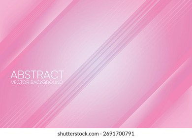 Abstracción geométrica degradada rosa moderna