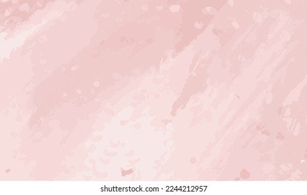 Modern pink grunge brush background, oil painting. Delicate vector template with copyspace, blank for Valentine s Day, mother s day, beauty spa salon, ornament for design.