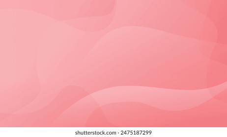 Modern pink liquid background vector. Pink abstract liquid wave background with copy space for design.