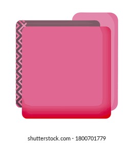 modern pink square template, empty space for text inclusion, background for social media publications or marketing campaigns, vector illustration isolated on white background
