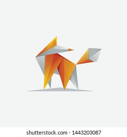 Modern Pixel Fox Logo Design