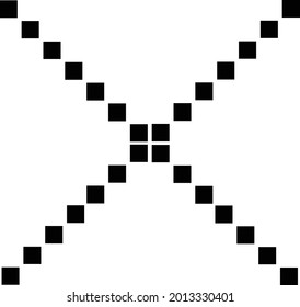 Vector de icono Pixel moderno, vector de concepto de píxel fotográfico