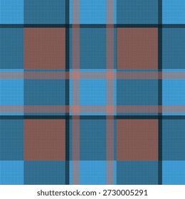 Patrón moderno de cuadros y tartán sin fisuras. Diseño de Vector