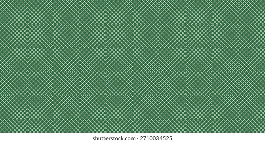 Tela escocesa moderna con patrón de repetición de tejido de sarga. Patrón sin fisuras de tartán a cuadros en diseño abstracto simple verde