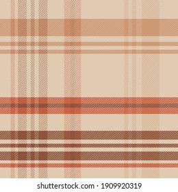 Modern plaid vector seamless pattern.