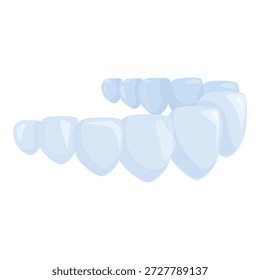 Alinhador plástico moderno está demonstrando abordagem inovadora para o alinhamento dos dentes e cuidados ortodônticos