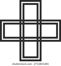 Moderner Plus-Symbol-Vektor - Minimalistisches Hinzufügen von Symbol-Design für Apps, UI und Web-Schnittstellen, einfacher Plus-Zeichen-Vektor - Clean Editable Hinzufügen von Button-Symbol für mobiles und grafisches Design Flat Plus-Symbol-Vektor