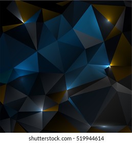  Modern Polygon abstract geometric background 
